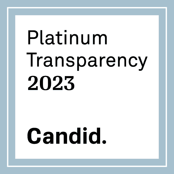 Candid 2023 Platinum Seal of Transparency